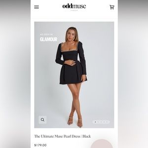 NWT OddMuse Ultimate Pearl Mini Dress in size 12/XXL